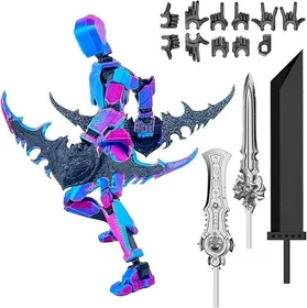 3D Printed T13 Multi-Jointed Movable Titan 13 Lucky 13 / Dummy 13 / Nova Robot A