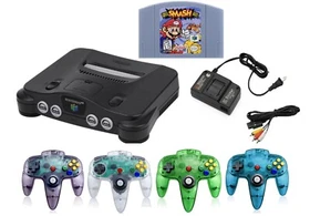 REFURBISHED N64 Nintendo 64 Console - CHOOSE BUNDLE! Mario, Mario Kart, or Smash