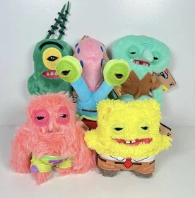 Fuggler Zuru Spongebob Squarepants Keyring Plush *PICK YOUR SELECTION* New