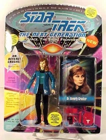 1990s Star Trek: Next Generation Playmates 4.5" Action Figure Set-Your Choice 90
