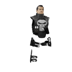 1/6 Scale Action Figure Kit: Punisher (2008 Warzone)