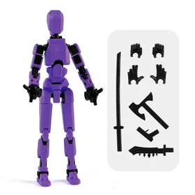 Titan13, Dummy 13, T13 Action Figure,Toy Robot, 3D Printed