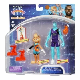 Space Jam 2 A New Legacy 5&rdquo; Moose Toy Set Lola bunny & wet/fire NEW