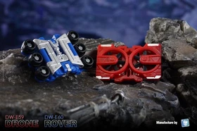 DR.WU DW-E59&E60 DRONE ROVER investigate Magnetic Tape Set Action Figure Robots
