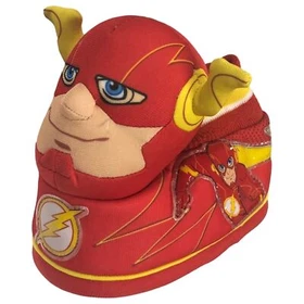 DC Comics Toddler Boys Red Light Up The Flash Slippers House Shoes