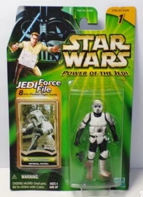Star Wars Power of the Jedi Force Files Kenner Collection 1 MOSC