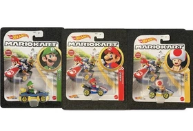 Mario Kart Hot Wheels Mattel Nintendo Choose Your Character