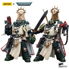 JOYTOY Warhammer 40K 1/18 Dark Angels Master Lazarus with Power Fist Model Toys