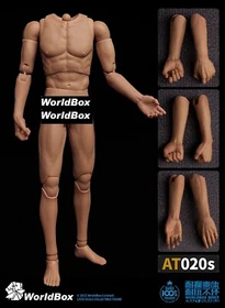 1/6 WORLDBOX Male AT020 Seamless Action Figure One-piece Forearm For AT011 AT025