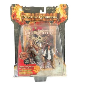 Pirates of the Caribbean Secrets of the Deep Zizzle Disney w/Comic Book Toy