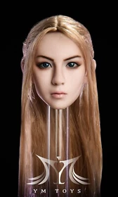 YMTOYS YMT09 1:6 Elf Head Sculpt Fit 12inch Soldier Seamless Action Figure Body