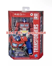 New Transformers Optimus Prime RED Hasbro Action Figure Non deformable Toys 6"