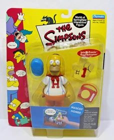 Vtg The Simpsons Springfield Interactive Figures Lenny In Box Playmates 199201