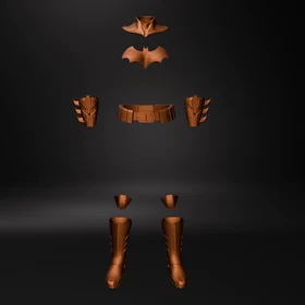 1/12 Scale Action Figure Kit: Girly Bat (New 52 v2)