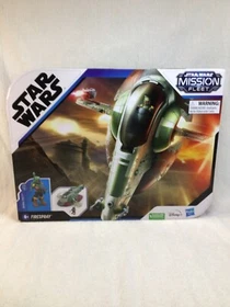 Star Wars Mission Fleet Delta-7 Jedi/Firespray With Ahsoka Tano & Boba Fett