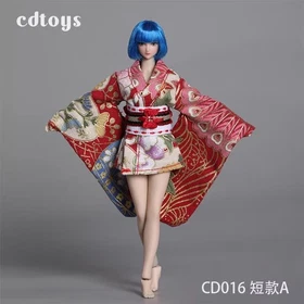 CDToys CD016 Female Kimono Costume Accessory Set For 1/12 TBLeague Action Figure