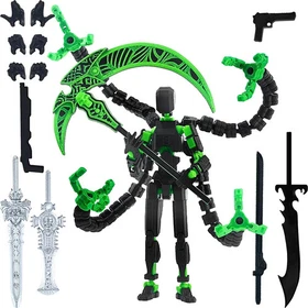 Titan 13 Action Figure 3D Printed T13 Multi-Jointed Movable Robot With Full