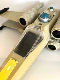 Vintage Star Wars Kenner X Wing Canopy Glass 3D Printed Repro Part 1978 1995