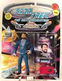 1990s Star Trek: Next Generation Playmates 4.5" Action Figure Set-Your Choice 90