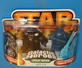 STAR WARS GALACTIC HEROES Hasbro/Playskool 2004-2010 2-Packs MOC New