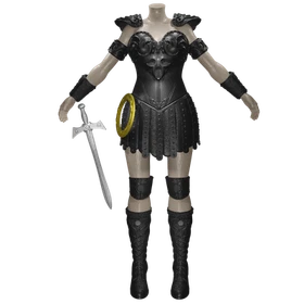 1/12 Scale Action Figure Kit: Princess Warrior (Inspired by Xena)
