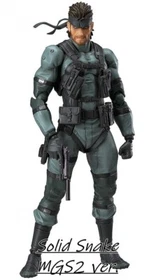 figma  METAL GEAR SOLID 2: SONS OF LIBERTY action figure Solid Snake Gurlukovich
