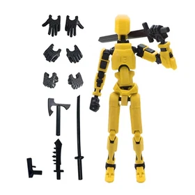 Titan13, Dummy 13, T13 Action Figure,Toy Robot, 3D Printed - Fully Assembled
