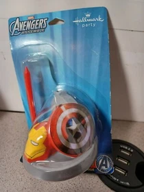 Disney & Marvel Character Birthday Cake Candle Holders Pick Your Topper