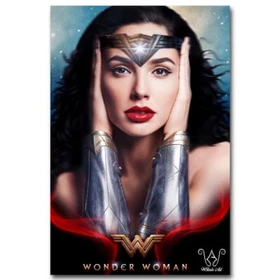 75500 Wonder Woman Art DC Superheroes Movie Wall Print Poster US