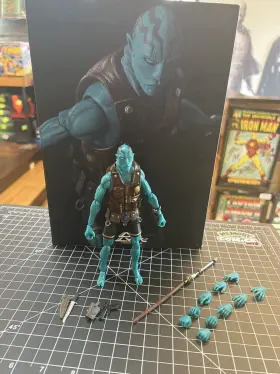 391211 1000TOYS Toys Abe Sapien Scale Action Figure Hellboy