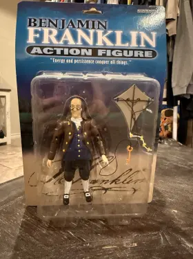 11103 ACCOUTREMENTS Benjamin Franklin Action Figure Kite