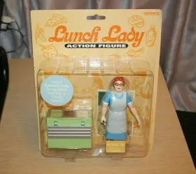 739048116601 ACCOUTREMENTS Lunch Lady Action Figure Toy Chris