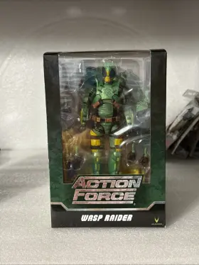 618952266919 ACTION FORCE Wasp Raider Botcon Figure
