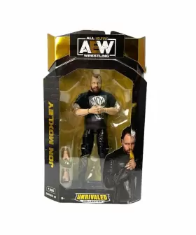 AEW0228 AEW Elite Unrivaled Wrestling Figure Jon Moxley