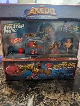 14231 AKEDO Ultimate Arcade Warriors Starter Pack Mini Action #2
