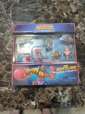 14231 AKEDO Ultimate Arcade Warriors Starter Pack Mini Action