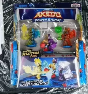 630996152676 AKEDO Legends Power Storm Splitters Pack Battle