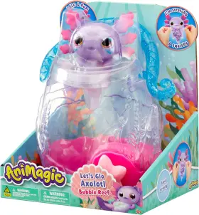 930942 ANIMAGIC Lets Glo Axolotl Bubble Reef