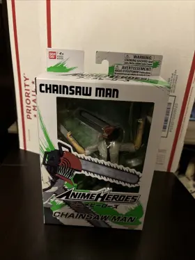 37025-37026 ANIME HEROES Chainsaw Action Figure Box