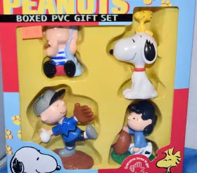 083361362178 APPLAUSE Peanuts Pvc Figures Set Snoopy Charlie #2