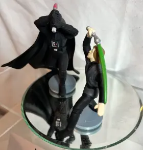 083361461048 APPLAUSE Star Wars Pvc Luke Skywalker Darth #2