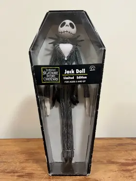 61817 APPLAUSE Nightmare Christmas Jack Doll Coffin Box