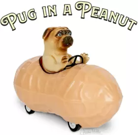 739048129731 ARCHIE MCPHEE Peanut Cute Dog Pullback Racing