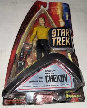 69640 ART ASYLUM Star Trek Ensign Pavel Chekov Action Figure