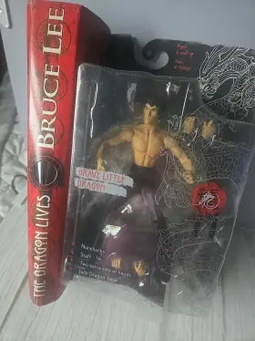 75500 ART ASYLUM Bruce Lee Dragon Lives Brave Figure Closed