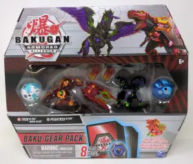 6058991 BAKUGAN Baku Gear Pack Trox Ultra Pegatrix Cards