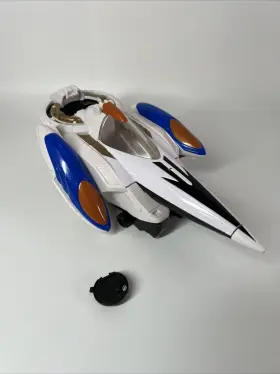 045557100674 BANDAI Power Rangers Force Deluxe Tf Eagle