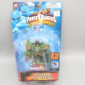 045557107239 BANDAI Power Rangers Dino Thunder Triasaurus Rex #2