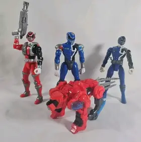 045557200121 BANDAI Power Rangers Battlized Action Figures