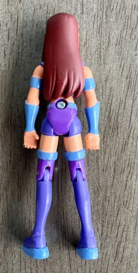 045557222437 BANDAI Teen Titans Go Starfire Action Figure #2